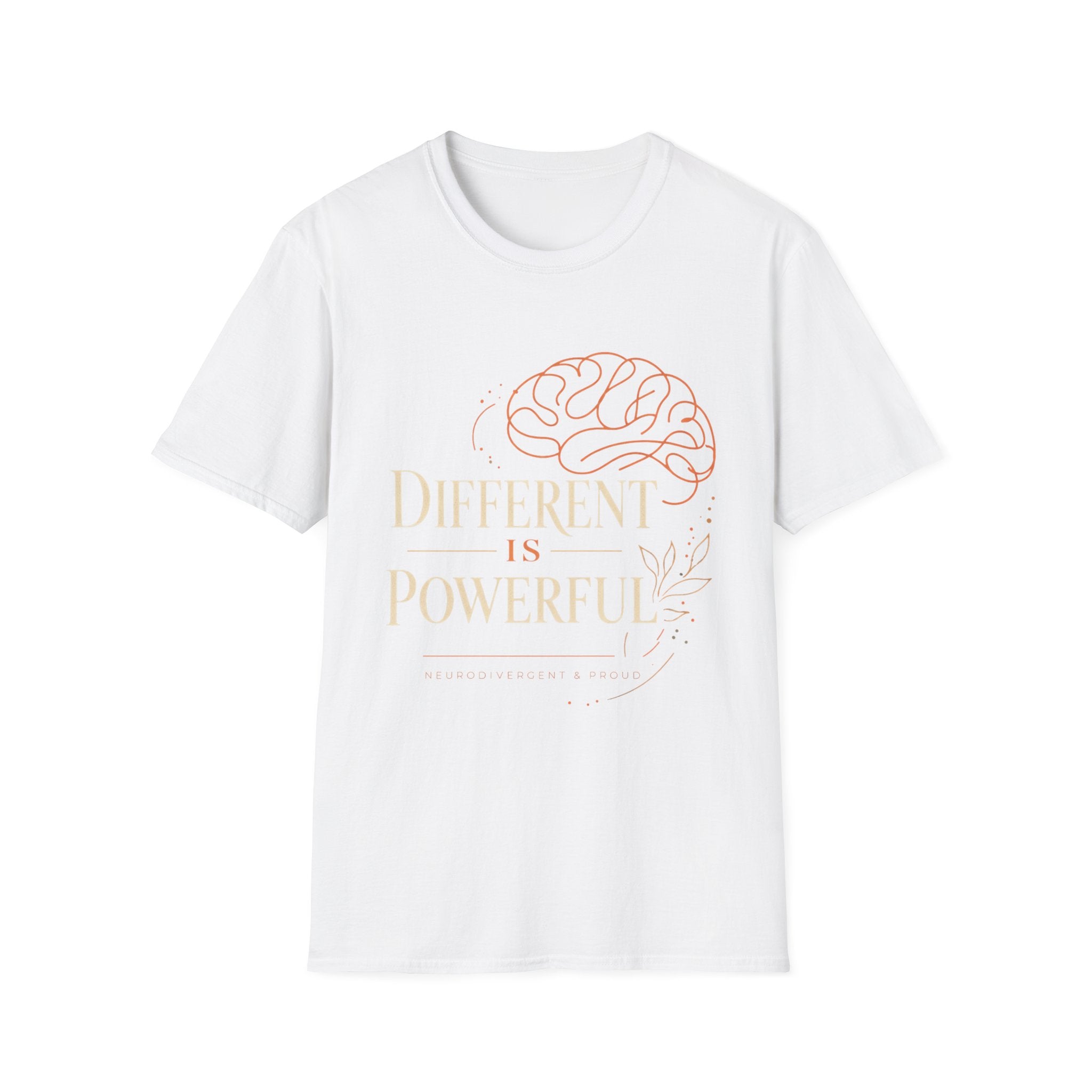 Different Is Powerful Line Art T-Shirt