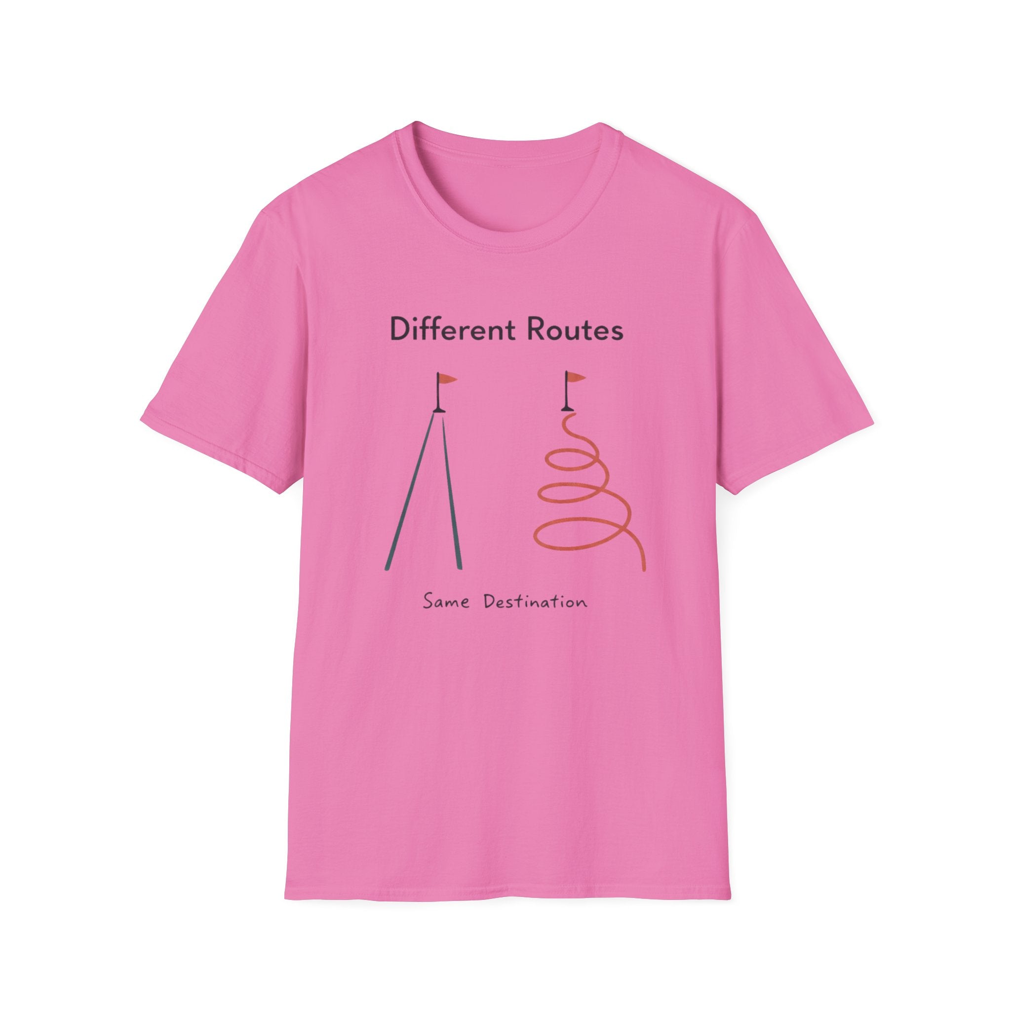 Different Routes Same Destination T-Shirt
