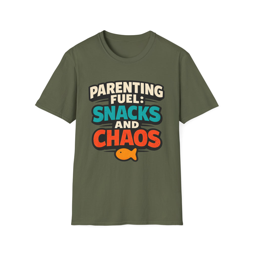 Parenting Fuel Snacks and ChaosT-Shirt