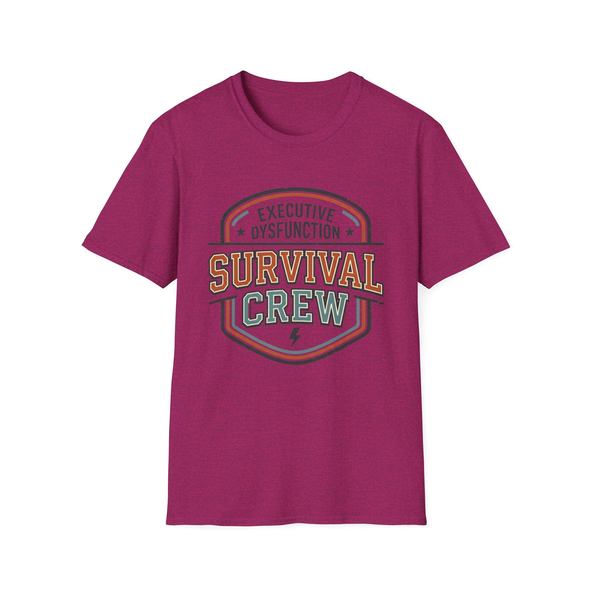 Executive Dysfunction Survival Crew T-Shirt