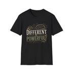 Different Is Powerful Floral T-Shirt