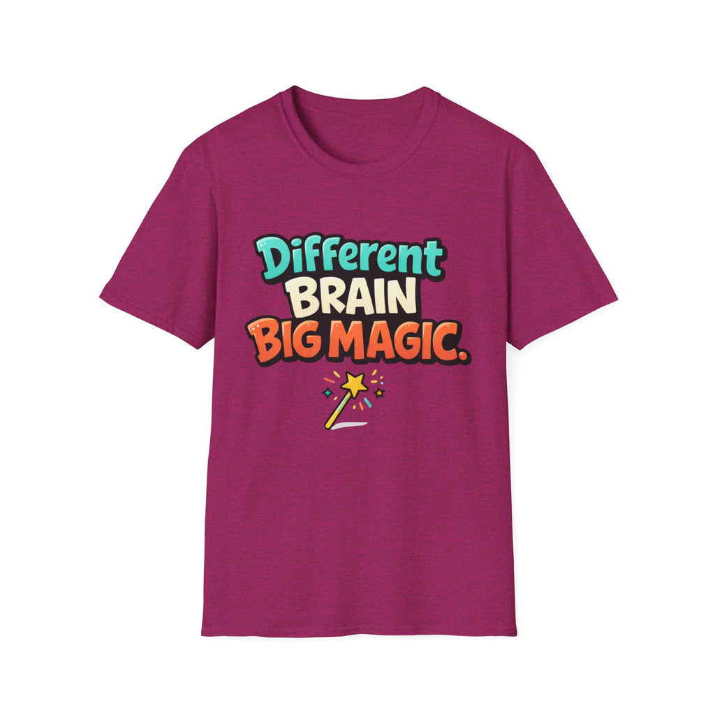 Different Brain Big Magic T-Shirt