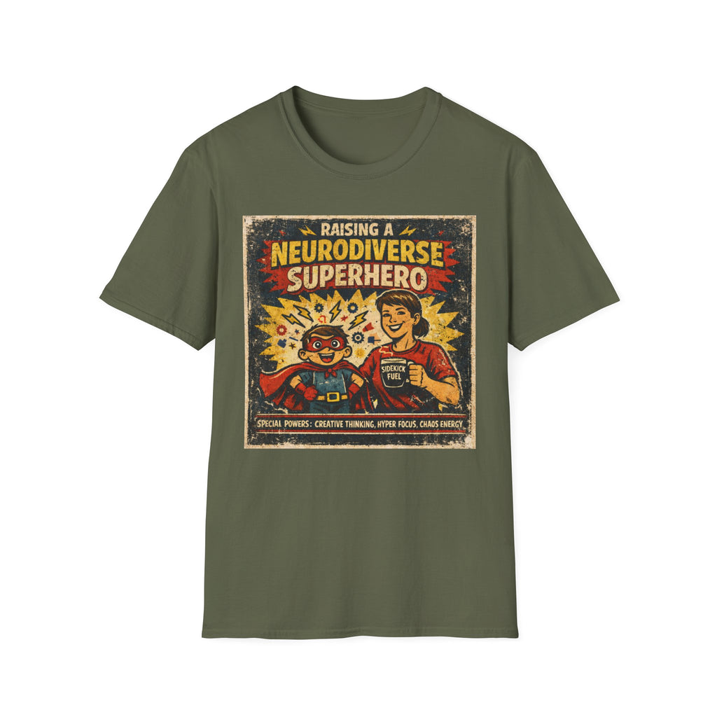 Raising a Neurodiverse Superhero T-Shirt
