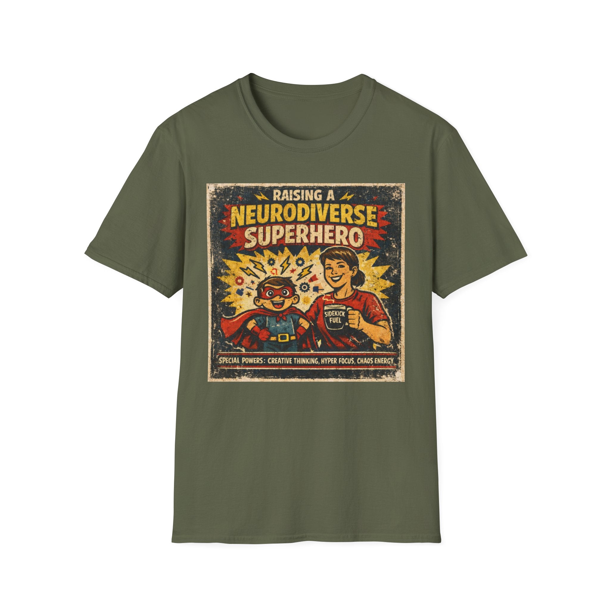 Raising a Neurodiverse Superhero T-Shirt
