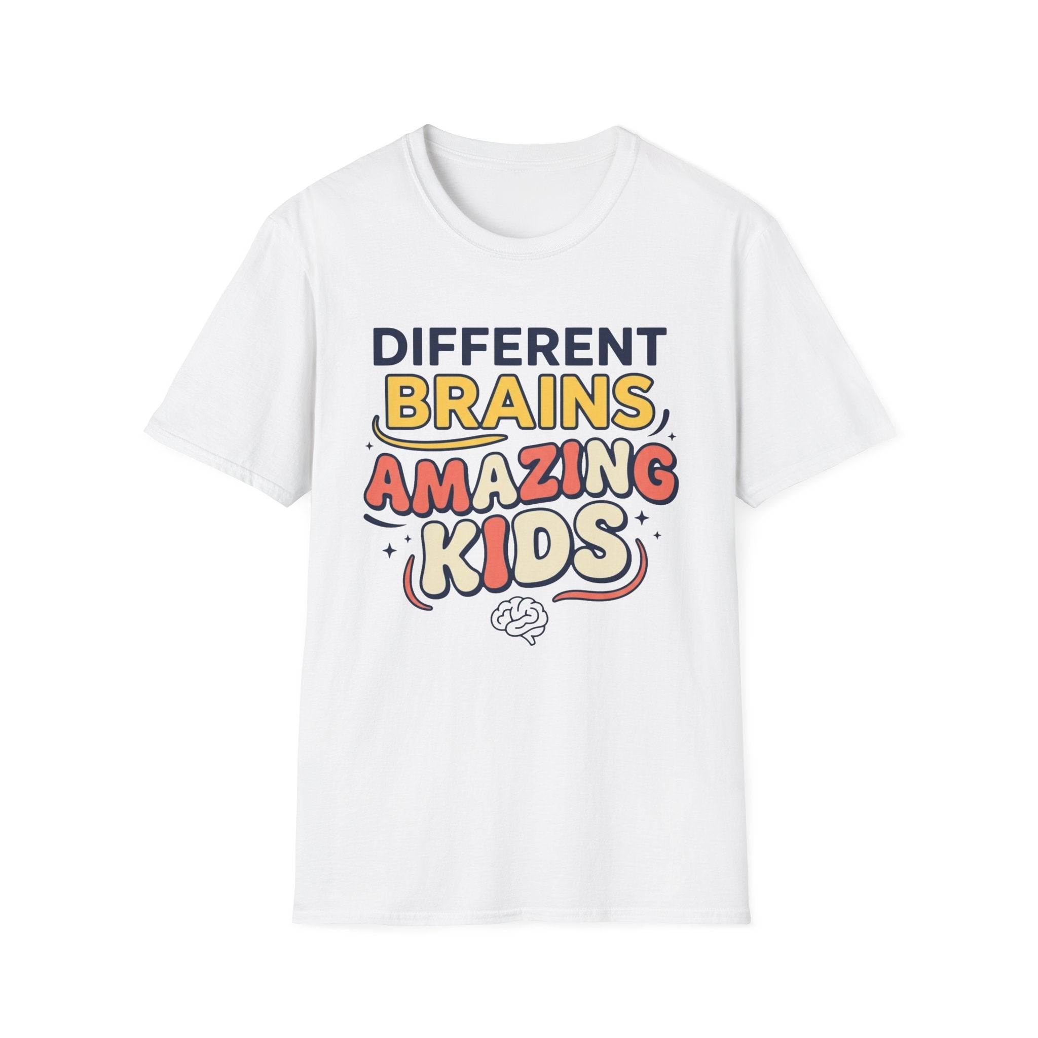 Different Brains Amazing Kids T-Shirt