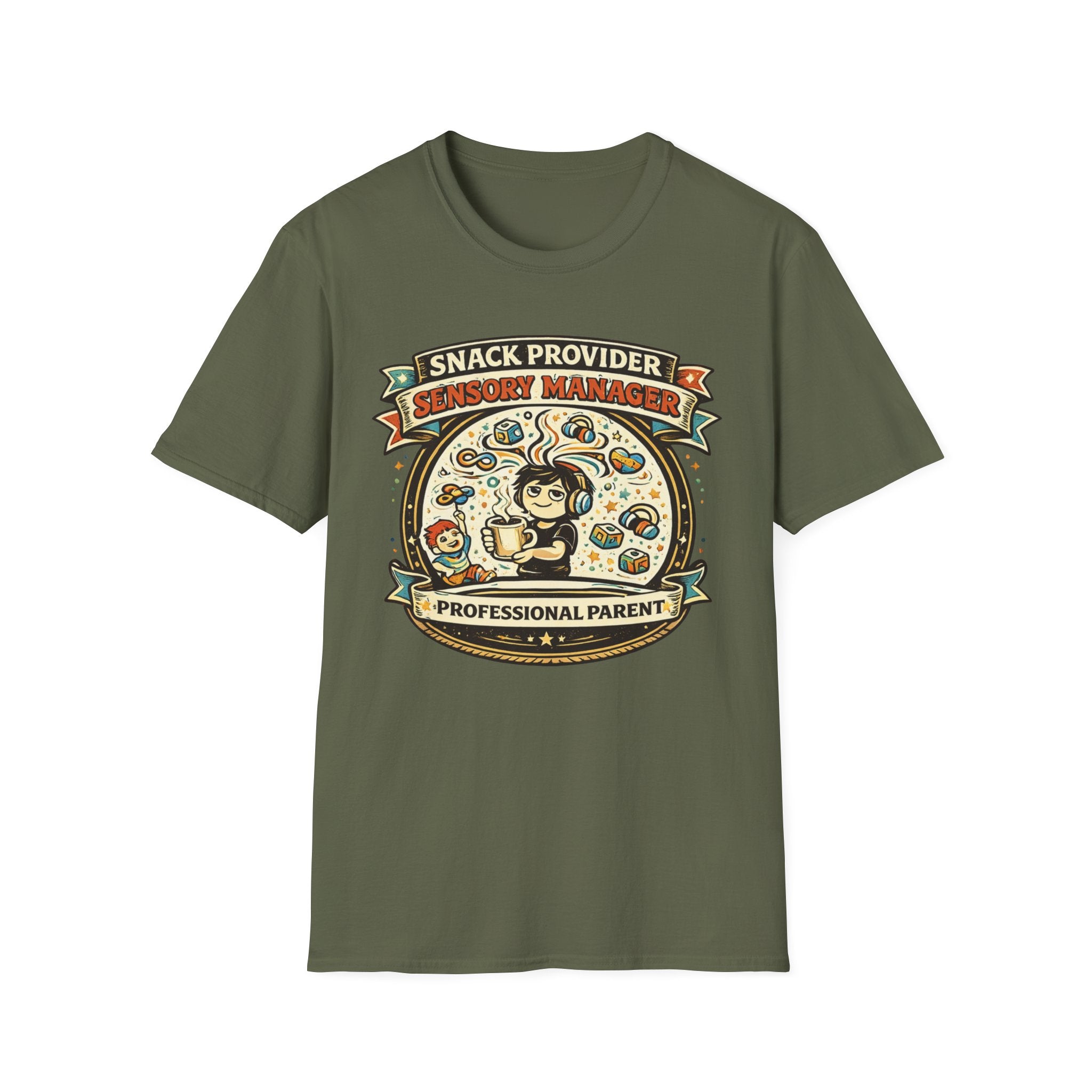 Snack Provider Sensory Manager Professional Parent T-Shirt