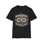 Proud Neurodivergent Mom Badge T-Shirt