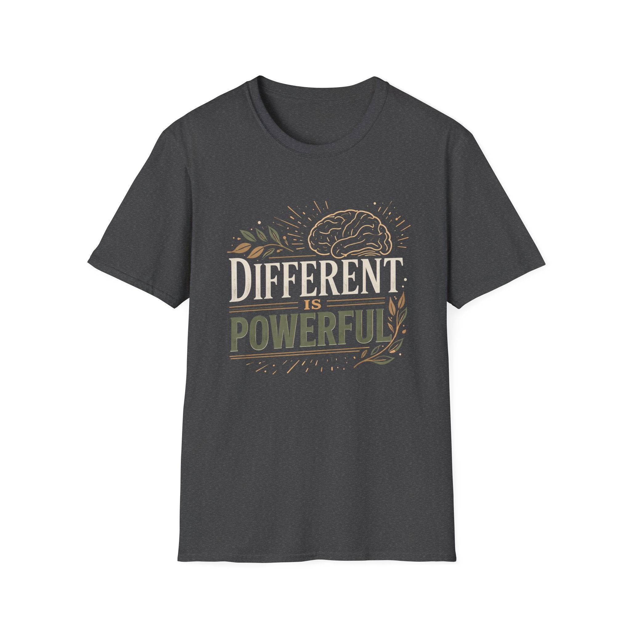 Different Is Powerful Floral T-Shirt