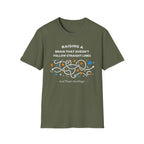 Raising A Brain That Doesn't Follow Straight Lines T-Shirt