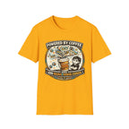 Powered by Coffee and Neurodiverse Chaos Parent T-Shirt