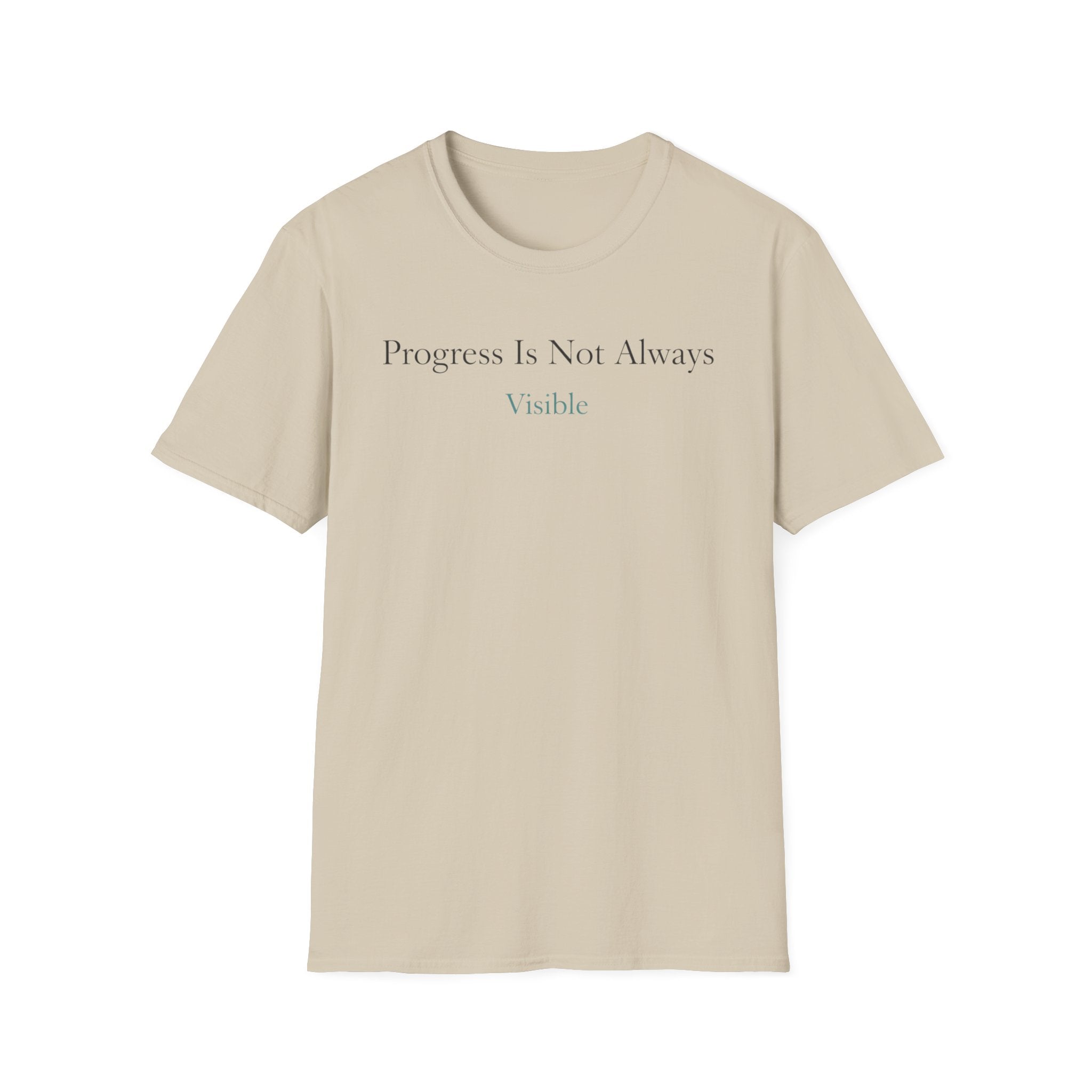 Progress Is Not Always Visible T-Shirt