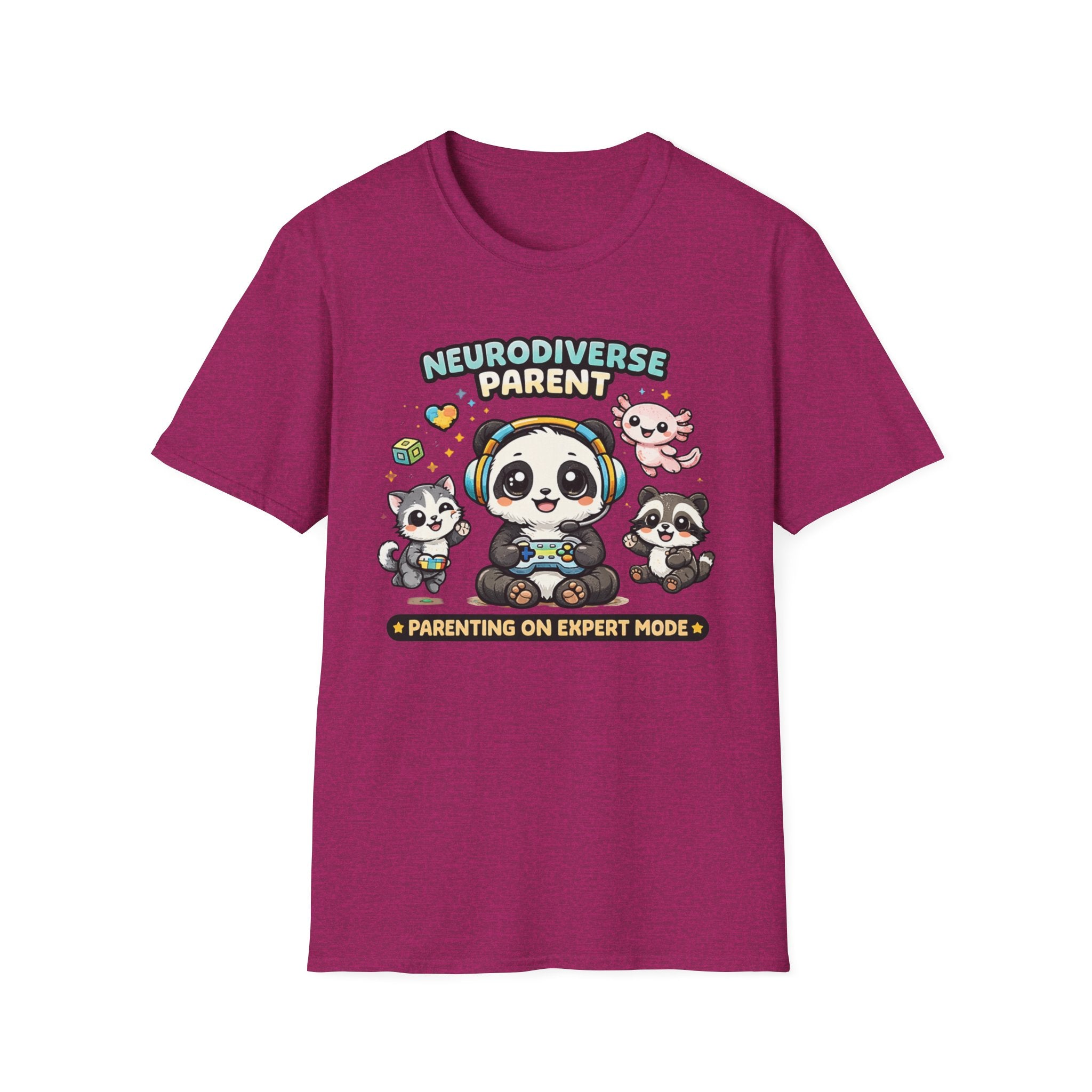 Neurodiverse Parent - Parenting on Expert Model T-Shirt