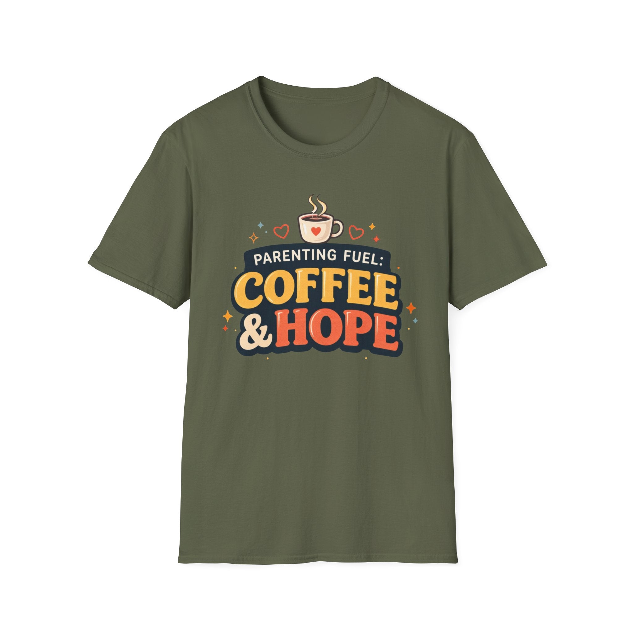 Parenting Fuel Coffee and Hope T-Shirt