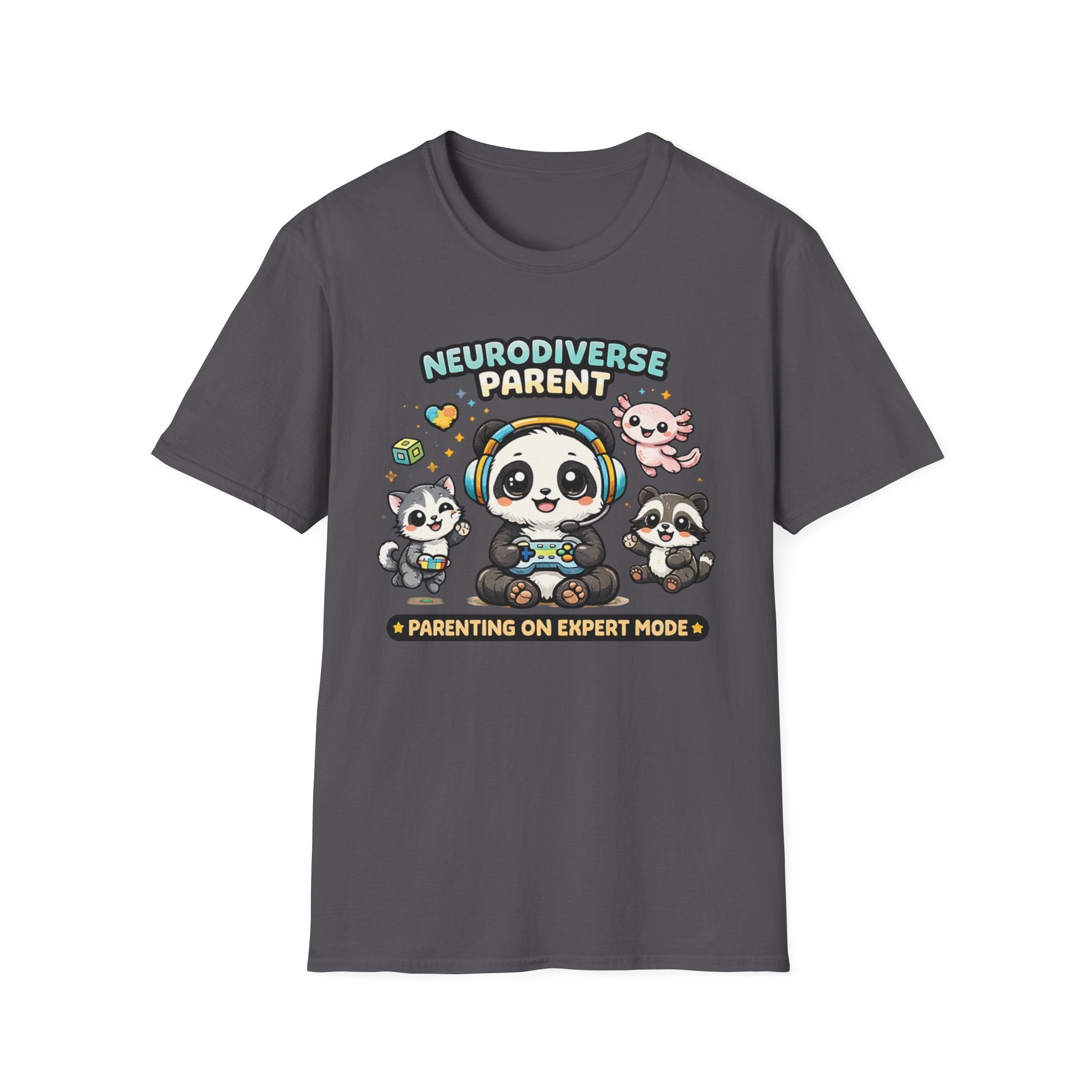 Neurodiverse Parent - Parenting on Expert Model T-Shirt