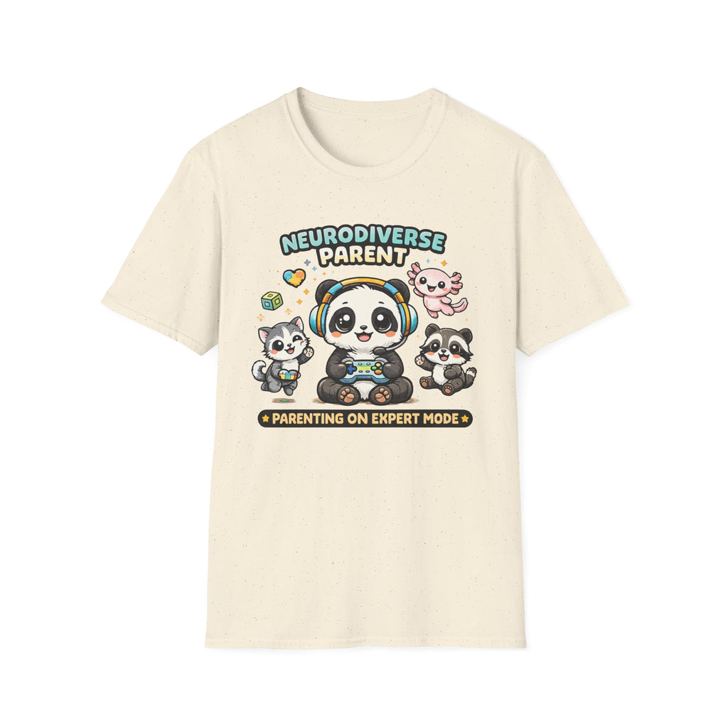 Neurodiverse Parent - Parenting on Expert Model T-Shirt