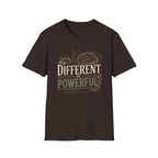 Different Is Powerful Floral T-Shirt