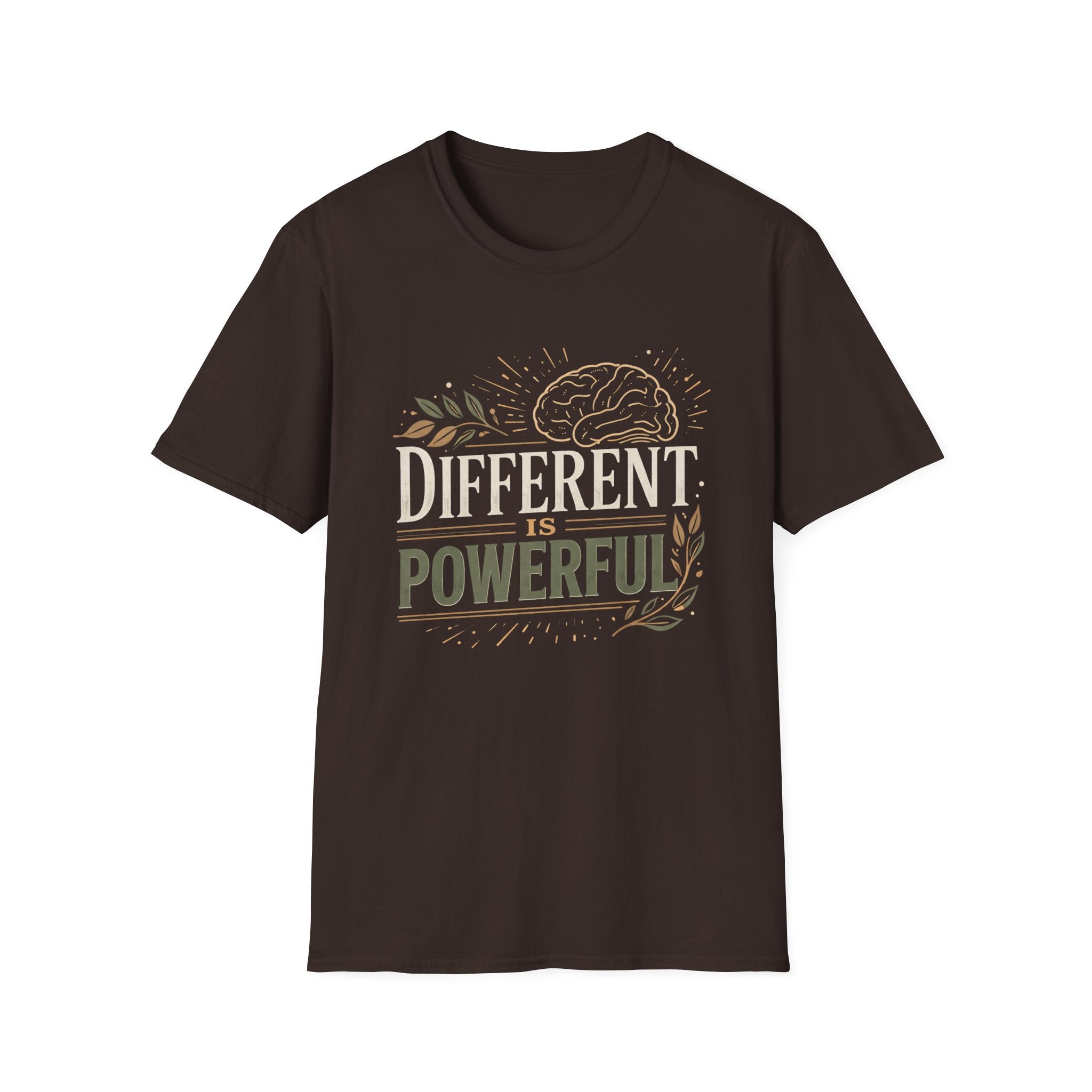 Different Is Powerful Floral T-Shirt