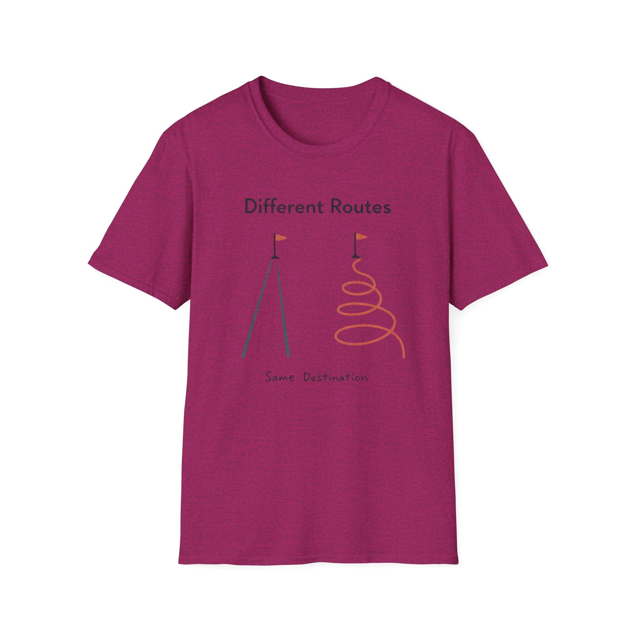 Different Routes Same Destination T-Shirt