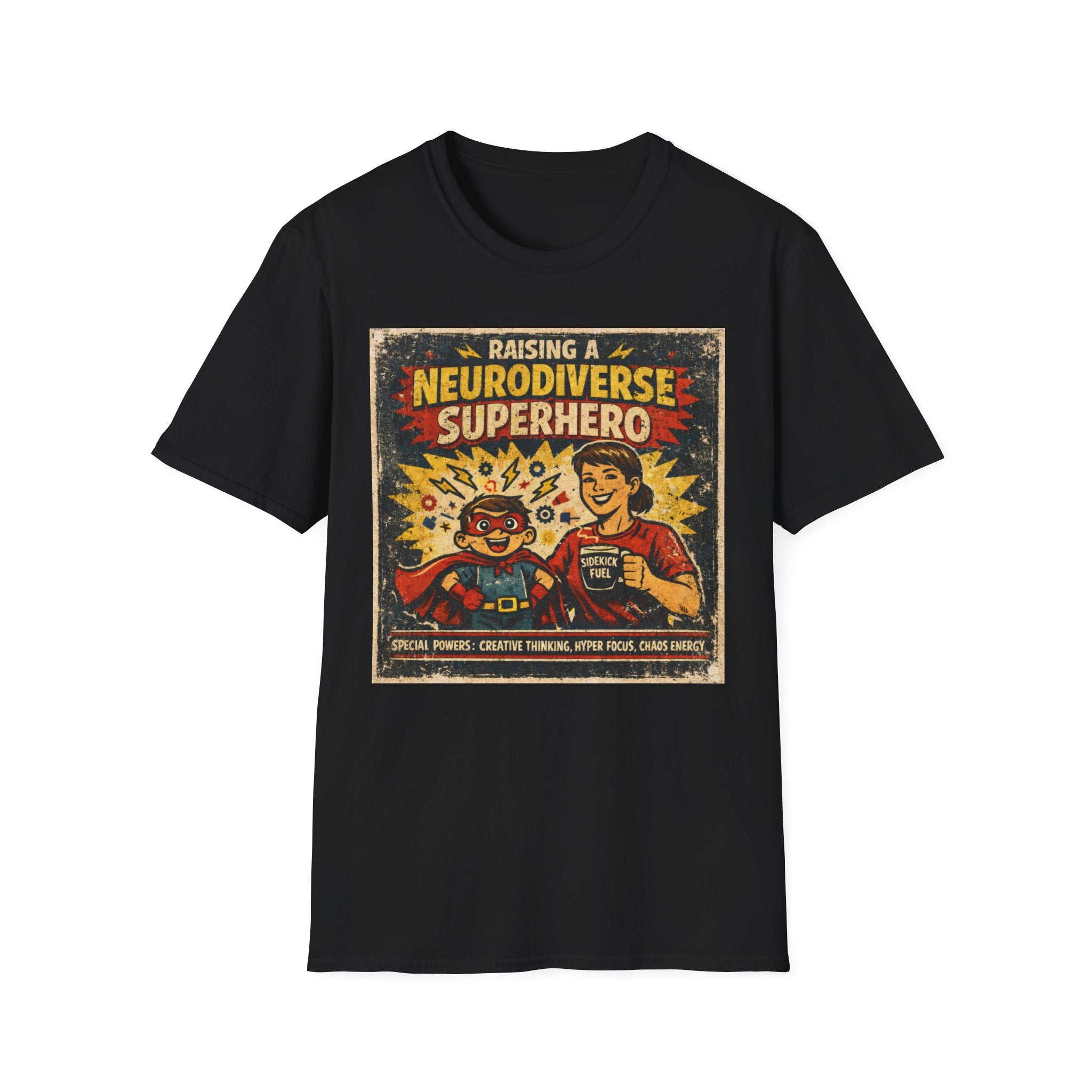 Raising a Neurodiverse Superhero T-Shirt