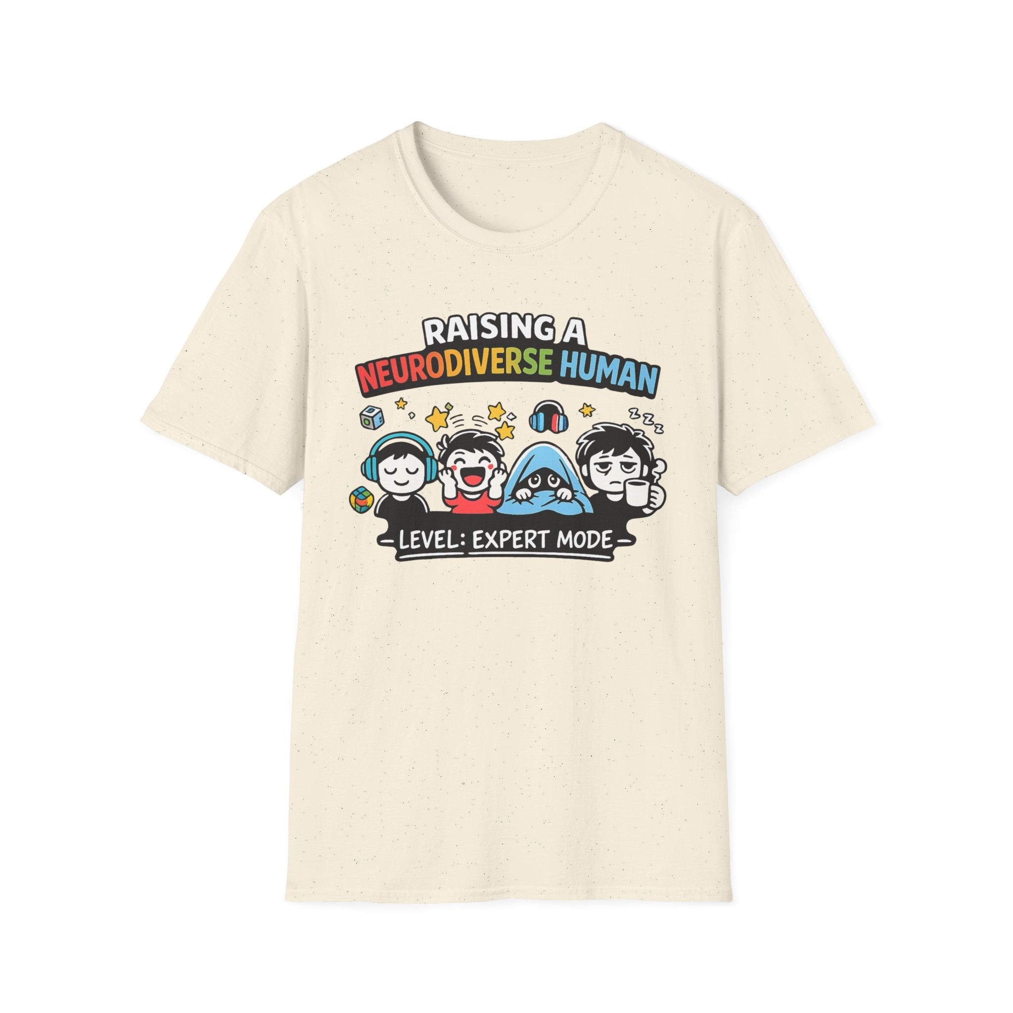 Raising a Neurodiverse Human Level Expert Mode T-Shirt