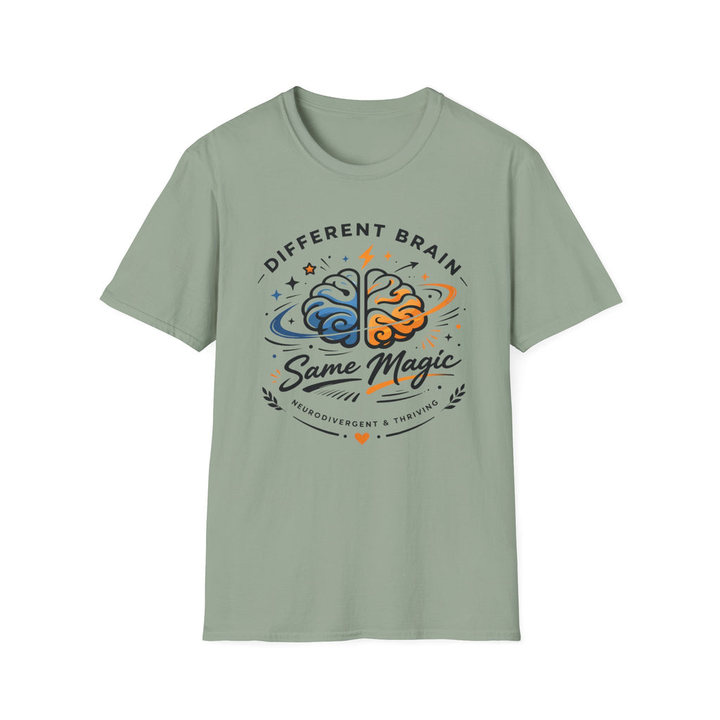 Different Brain Same Magic T-Shirt