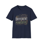 Different Is Powerful Floral T-Shirt