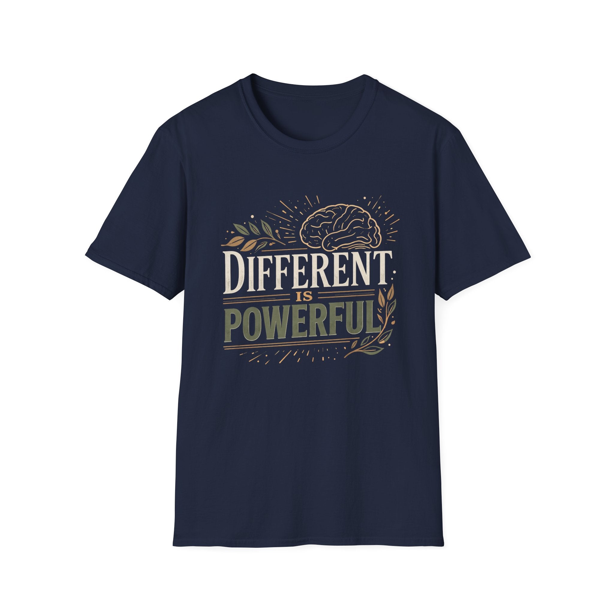 Different Is Powerful Floral T-Shirt
