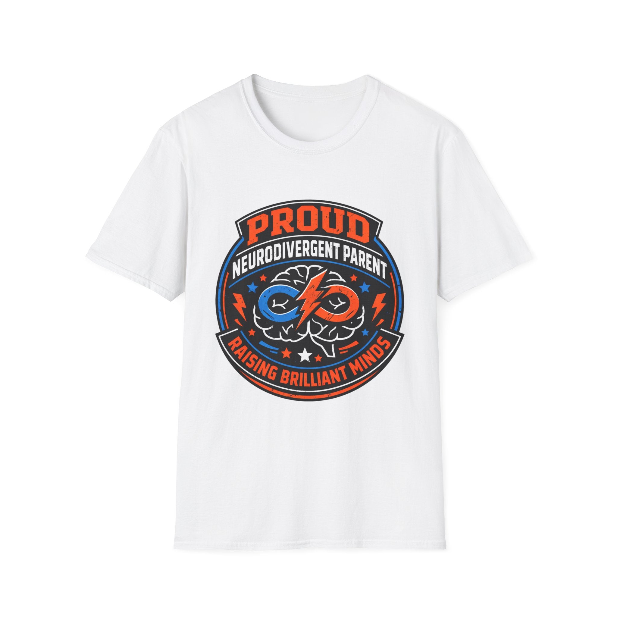 Proud Neurodivergent Parent Badge T-Shirt