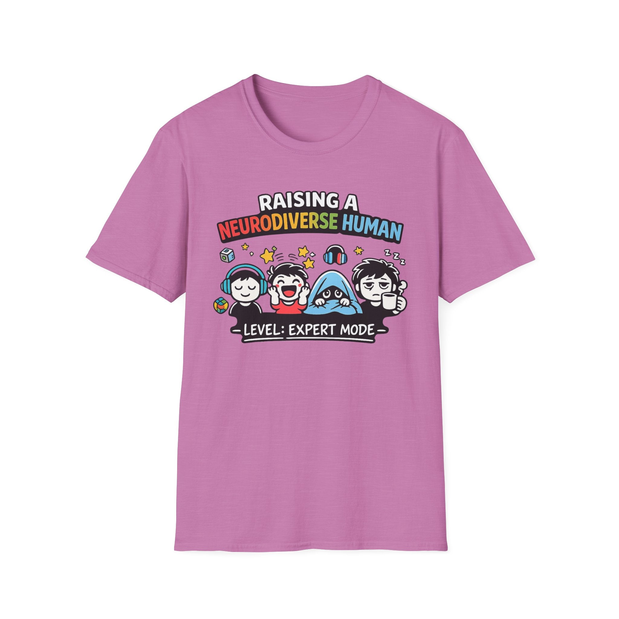 Raising a Neurodiverse Human Level Expert Mode T-Shirt