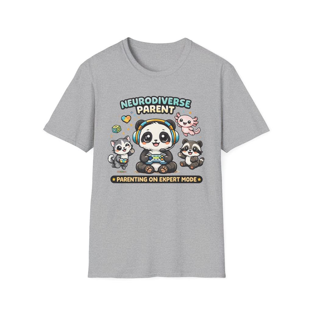 Neurodiverse Parent - Parenting on Expert Model T-Shirt