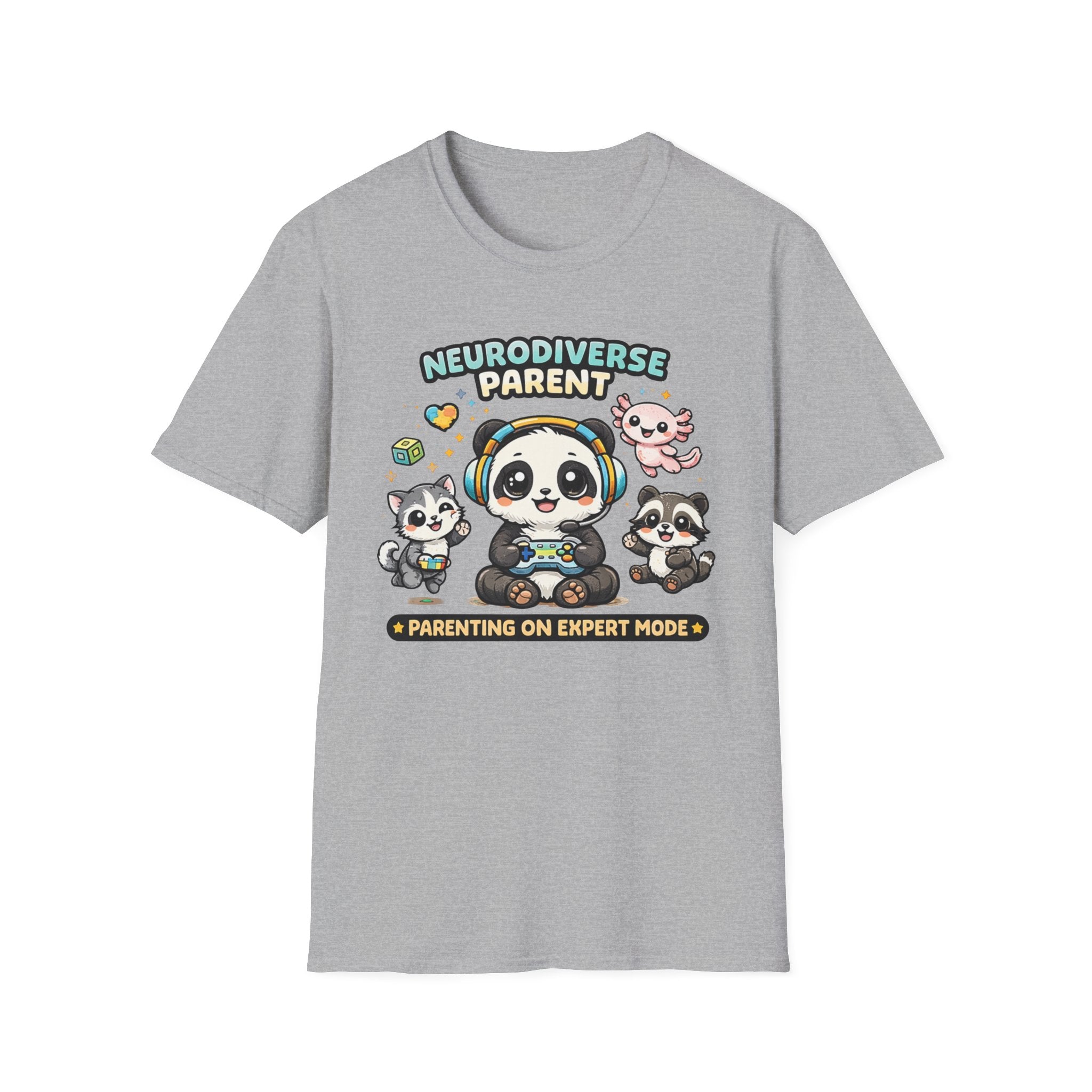 Neurodiverse Parent - Parenting on Expert Model T-Shirt