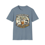 Powered by Coffee and Neurodiverse Chaos Parent T-Shirt