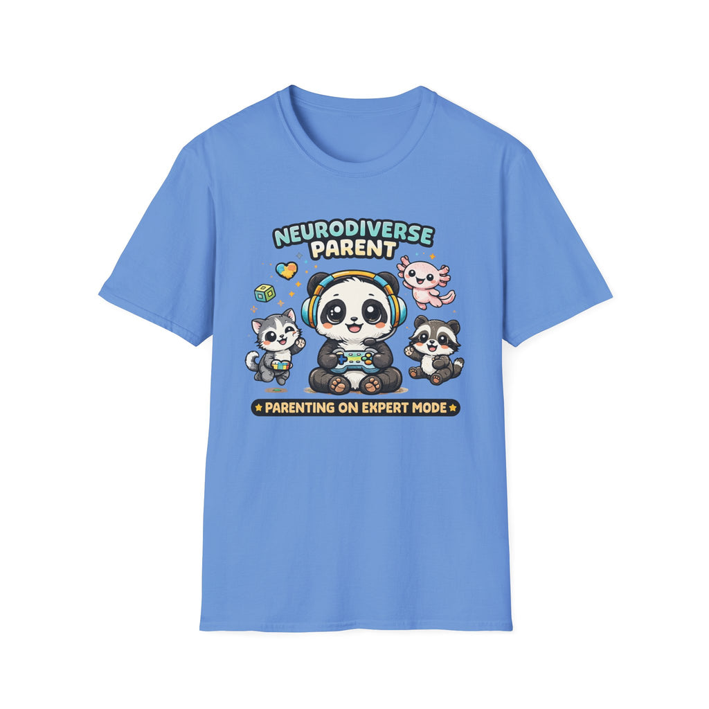 Neurodiverse Parent - Parenting on Expert Model T-Shirt