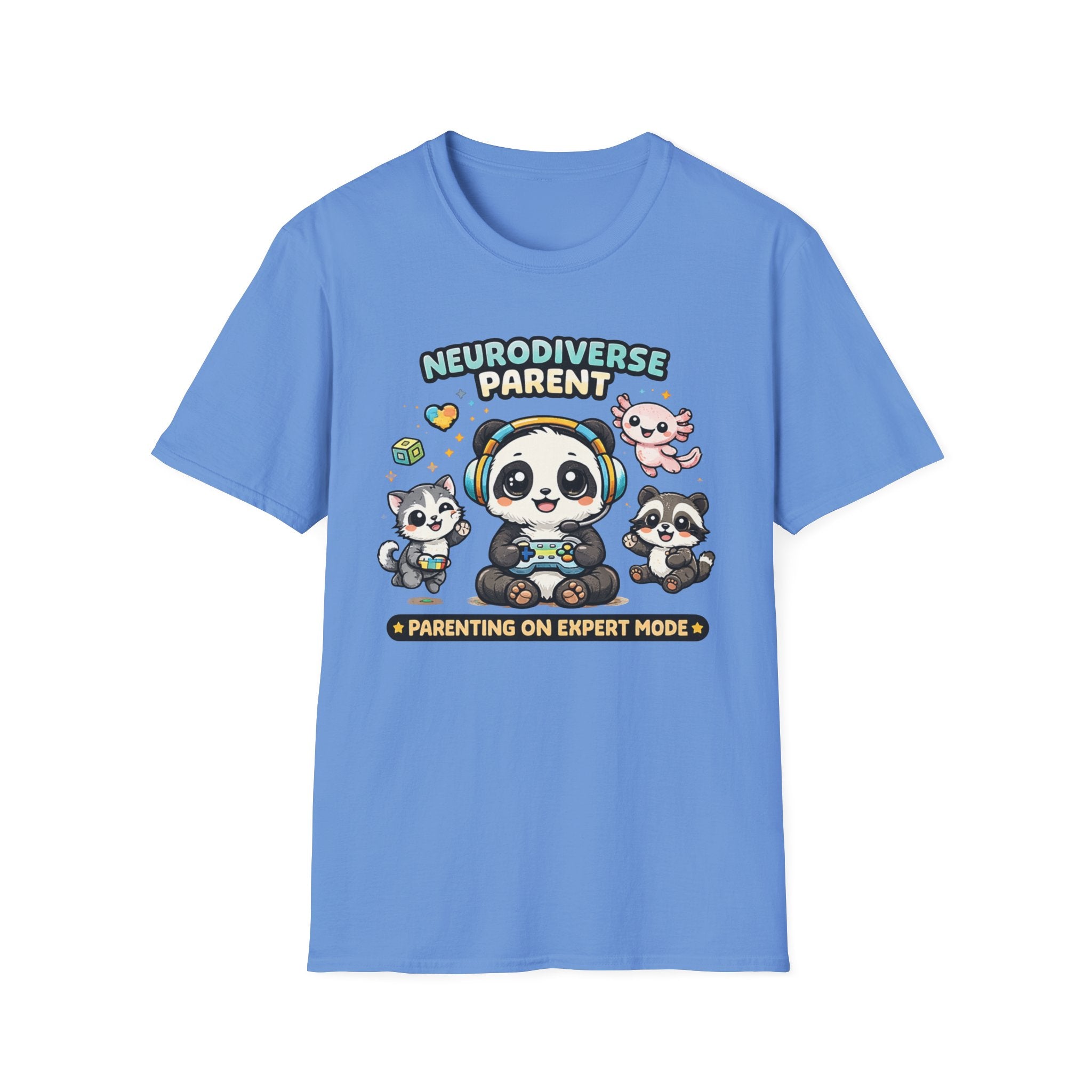Neurodiverse Parent - Parenting on Expert Model T-Shirt