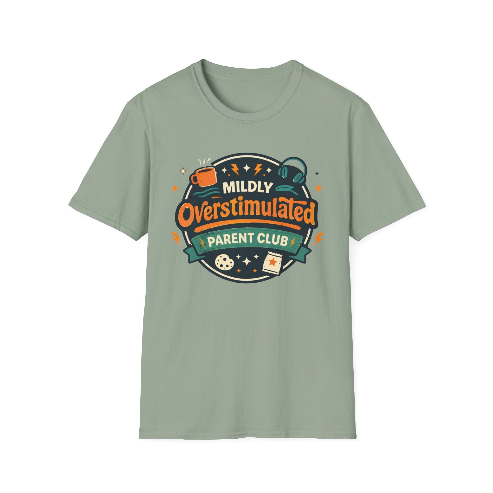 Mildly Overstimulated Parent Club T-Shirt