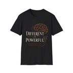 Different Is Powerful Line Art T-Shirt