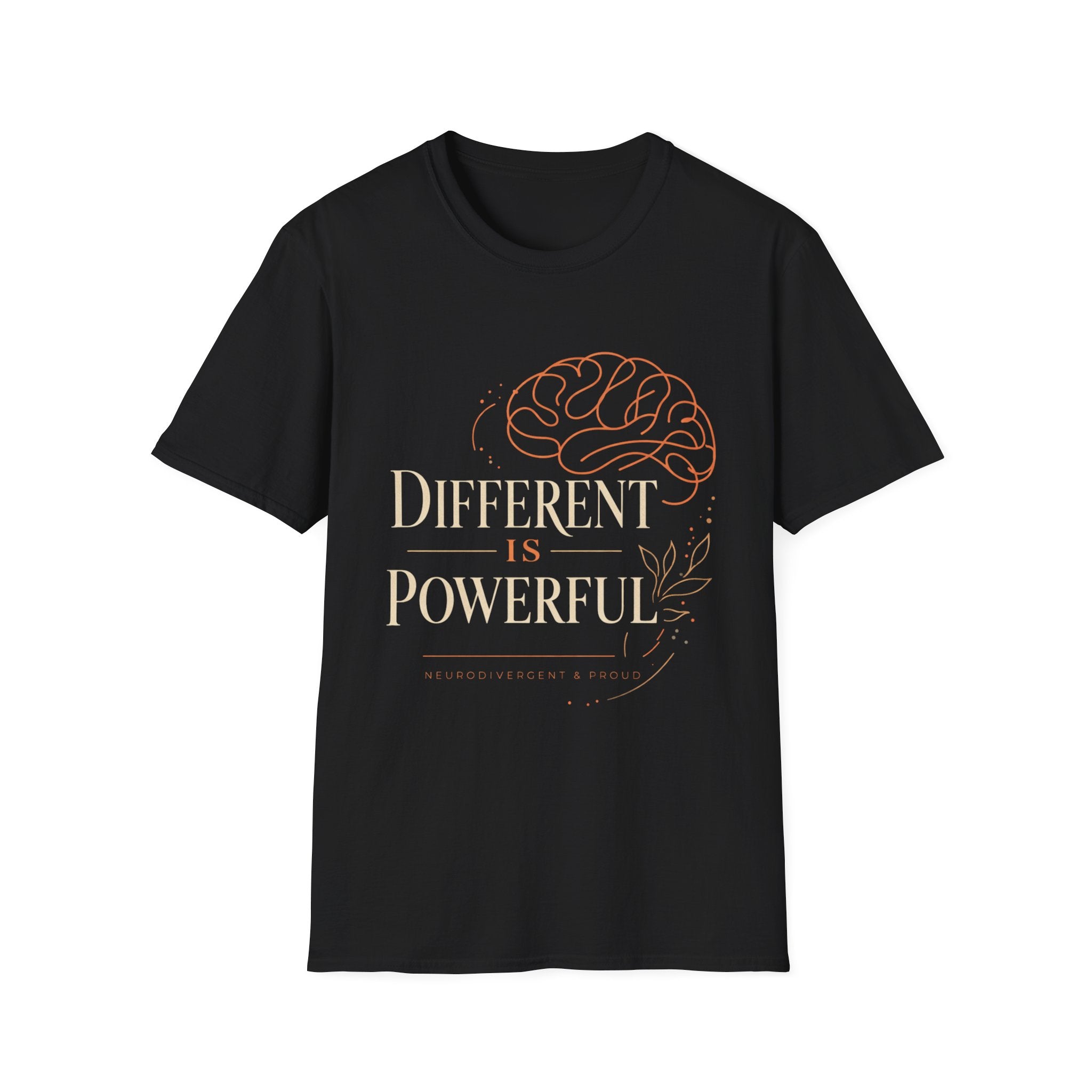 Different Is Powerful Line Art T-Shirt