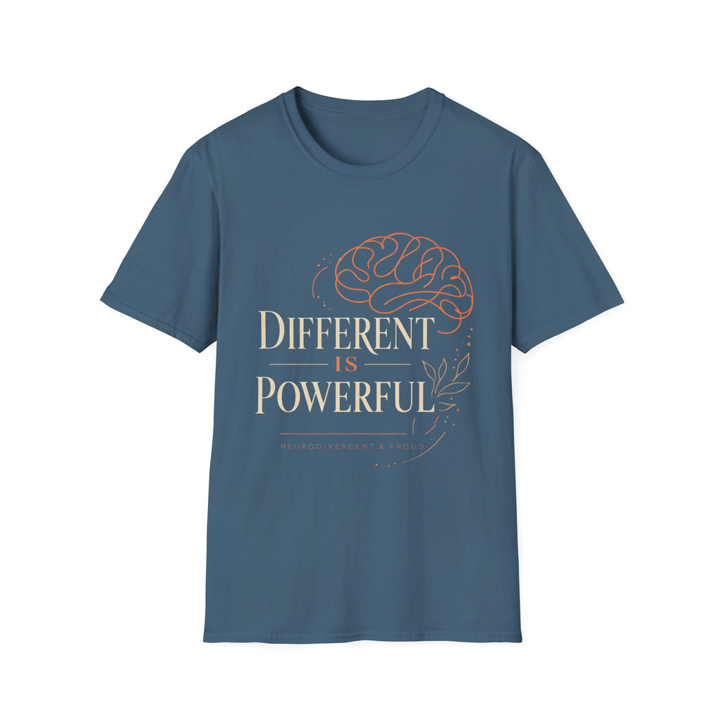 Different Is Powerful Line Art T-Shirt