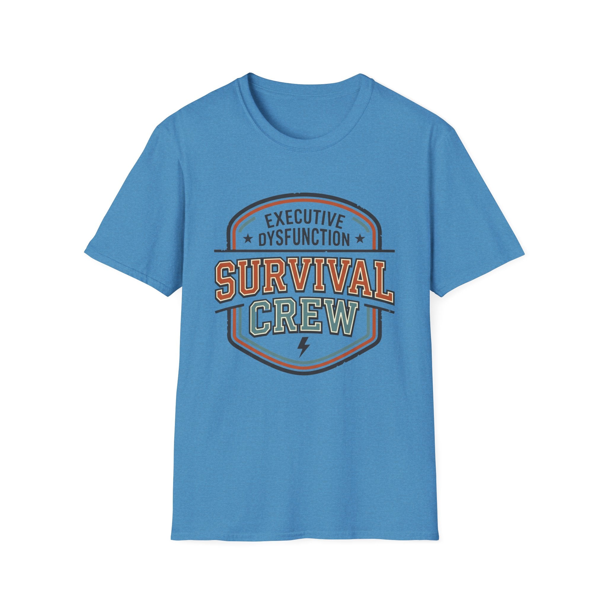 Executive Dysfunction Survival Crew T-Shirt