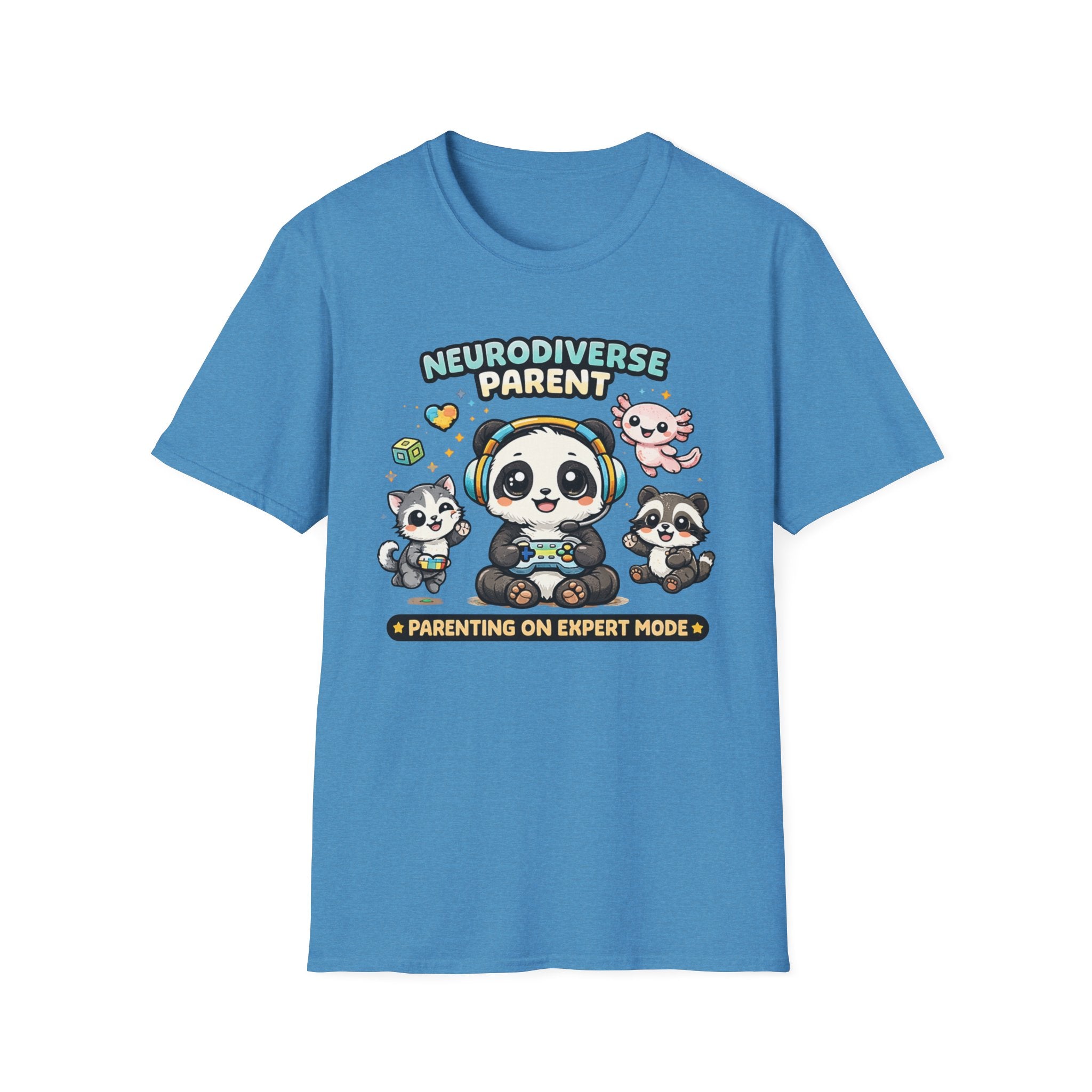 Neurodiverse Parent - Parenting on Expert Model T-Shirt