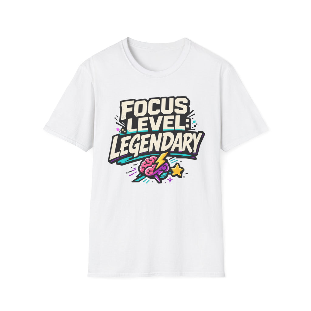 Focus Level Legendary Brain T-Shirt