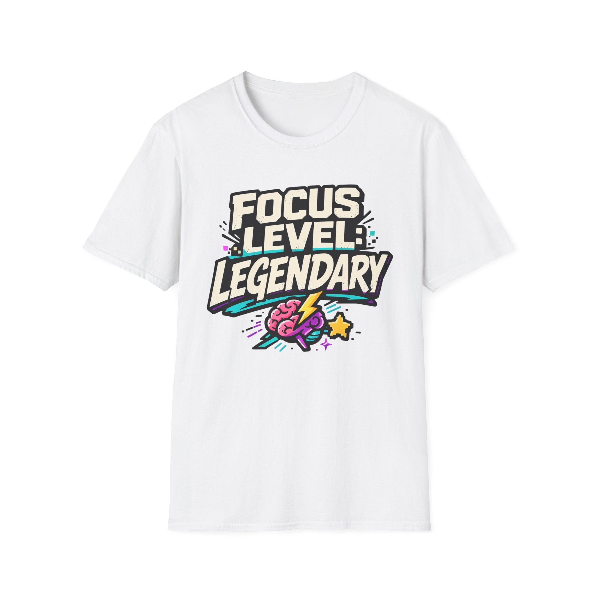Focus Level Legendary Brain T-Shirt