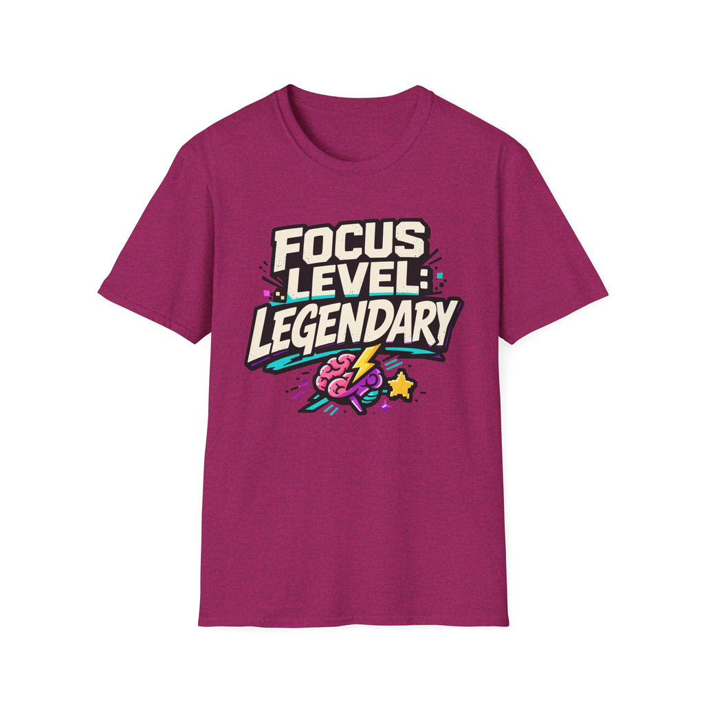 Focus Level Legendary Brain T-Shirt