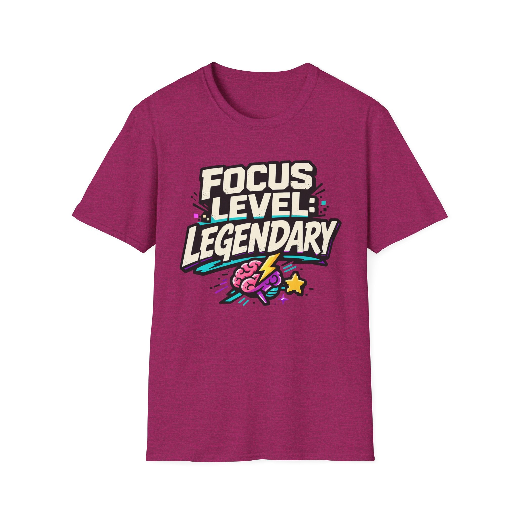 Focus Level Legendary Brain T-Shirt