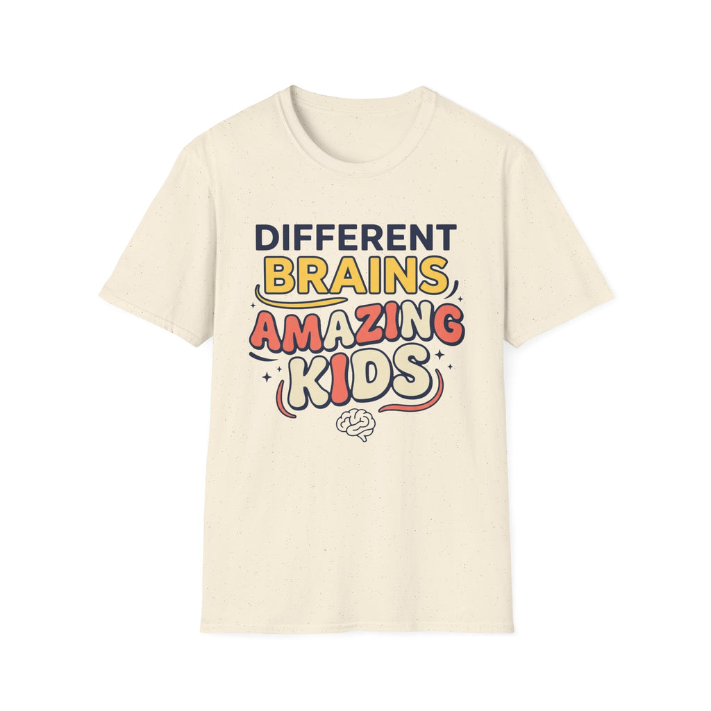 Different Brains Amazing Kids T-Shirt