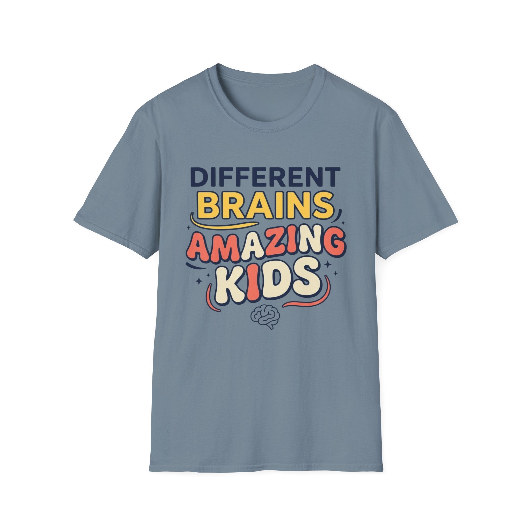 Different Brains Amazing Kids T-Shirt