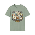 Powered by Coffee and Neurodiverse Chaos Parent T-Shirt