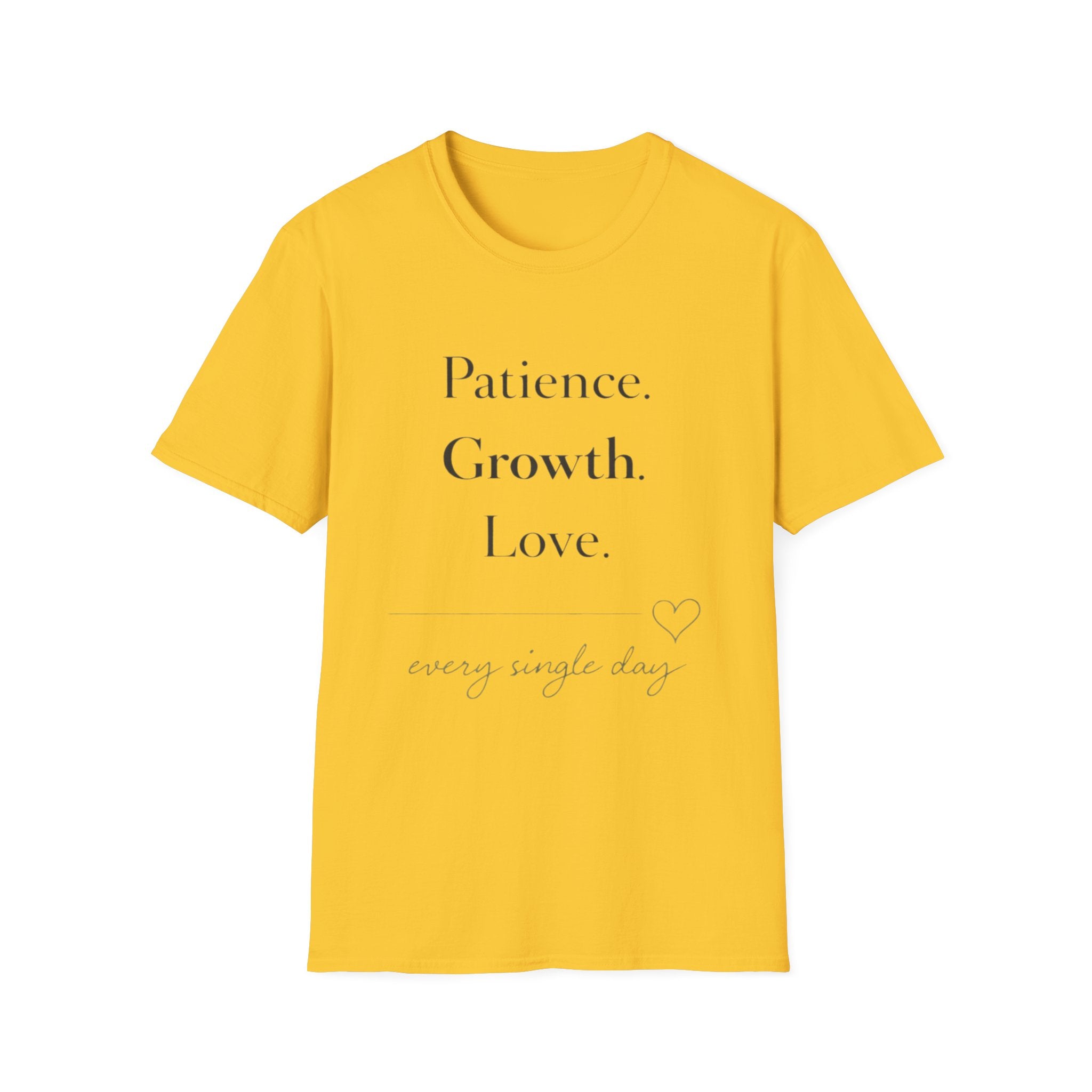 Patience Growth Love T-Shirt