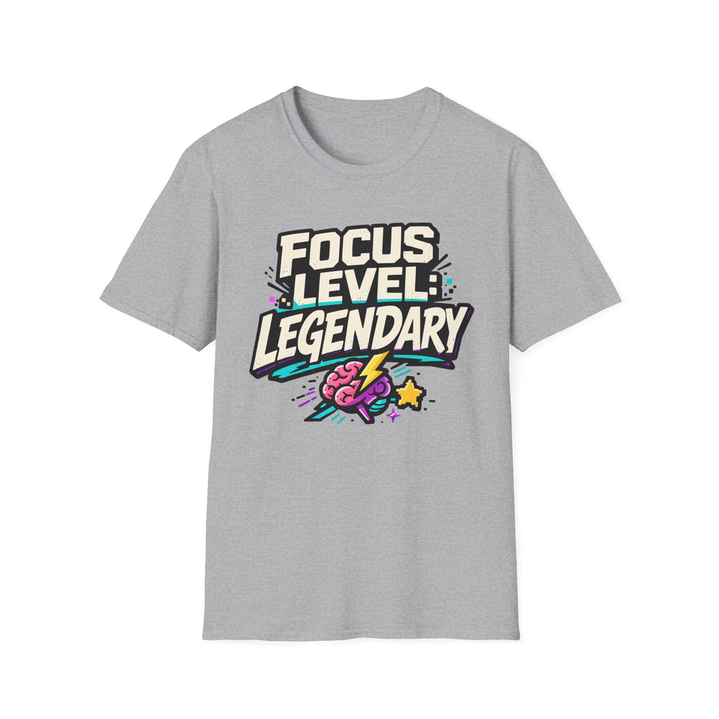 Focus Level Legendary Brain T-Shirt