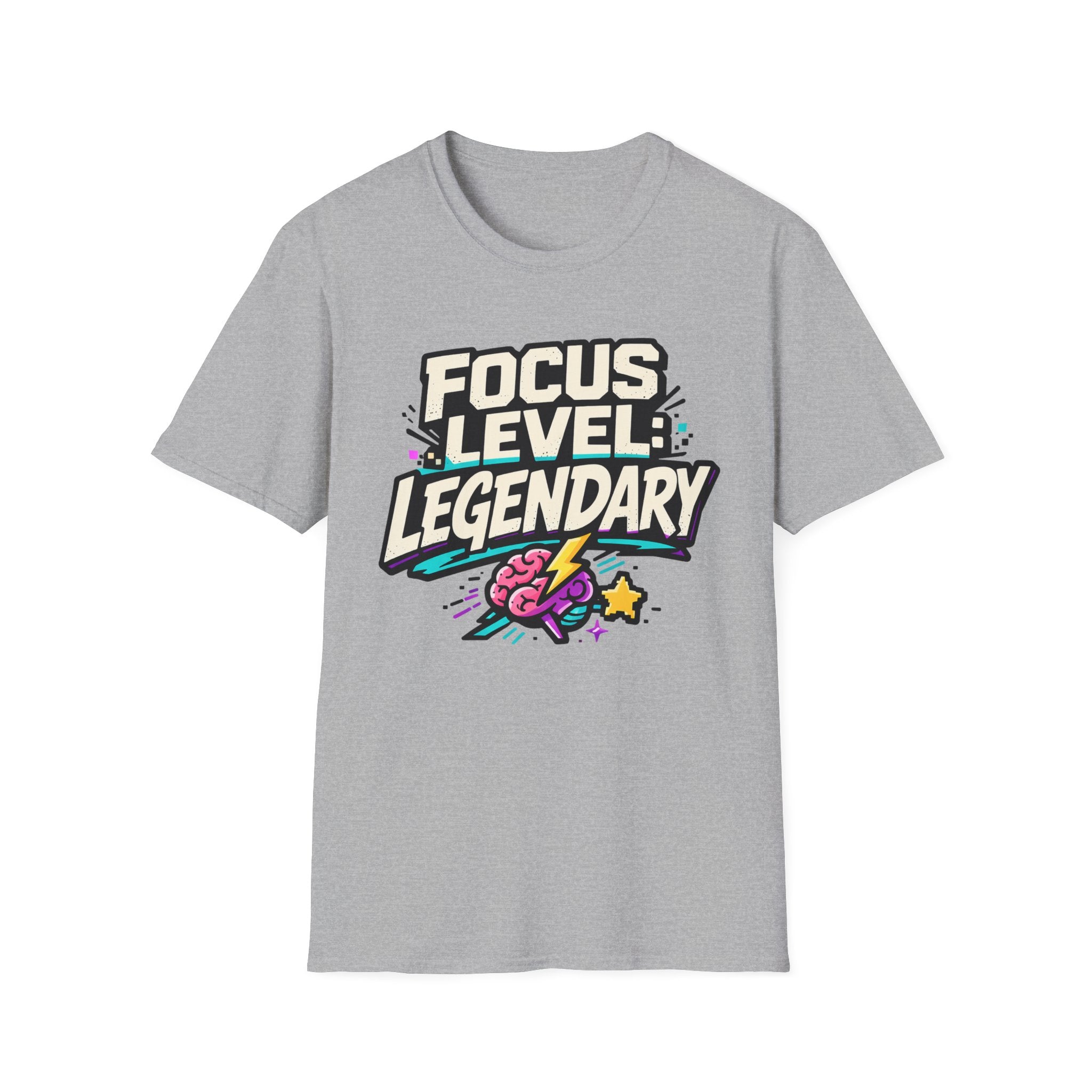 Focus Level Legendary Brain T-Shirt